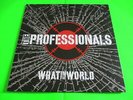 THE PROFESSIONALS - WHAT IN THE WORLD LTD SIGNED PLEDGE LP    PUNK / SEX PISTOLS