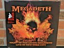 MEGADETH - Live In New York City '94, Limited Import 180G COLORED VINYL LP New