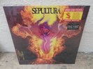 LP SEPULTURA ?– ABOVE THE REMAINS: OFFICIAL BOOTLEG LIMITED RED VINYL LP (NEW)