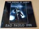 THE SISTERS OF MERCY - sao paulo 1990 - 2 x lp -clear vinyl
