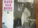 Dave Van Ronk Folksinger LP Prestige PR 7527 Near Mint