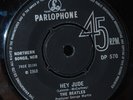 BEATLES 1968 UK EXPORT Parlophone 45 - Hey Jude / Revolution DP 570 w/ Pic Slv