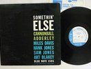 CANNONBALL ADDERLEY SOMETHIN' ELSE BLUE NOTE/TOSHIBA BST 81595 Japan VINYL LP