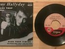 RARE EP JOHNNY HALLYDAY VOGUE 7824 TU PARLES TROP