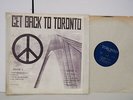 Beatles Live - Get Back to Toronto - Rock LP