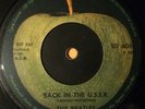 The BEATLES Back In The U.S.S.R. FINLAND 1968 Apple SD 606 7” Finnish Single