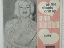 JAYNE MANSFIELD - FRENCH EP - AS THE CLOUDS DRIFT BY - 1967 UNIQUE PIC SLEEVE