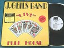 J Geils Band - Live - Full House LP Promo Mono Atlantic/1972 VG/Strong VG+