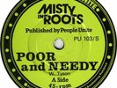 MISTY IN ROOTS: Poor And Needy / Follow Fashion (UK,MINT,NOS)