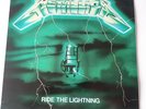 Metallica - Ride the Lightning - Vinyl LP French Translucent Red Coloured NM
