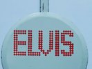 ELVIS PRESLEY - HARD TO FIND ELVIS IN PERSON TAB BADGE.