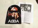 ABBA *THE DAY BEFORE YOU CAME* 7'' 1982 RADIO PROMO WITH PRESS RELEASE EXC