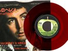 PAUL McCARTNEY & WINGS - HELEN WHEELS - VERY RARE  JAPAN APPLE RED VINYL 45'PS