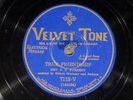 78 RPM -- Rev. J. M. Gates/Rev. J. C. Burnett, Velvet Tone 7113, E- Gospel Blues