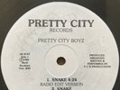 Pretty City Boyz ?– Snake/The Butter Fly - Pretty City 1989 Detroit Electro Rap
