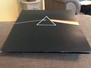 PINK FLOYD - Dark Side Of The Moon - UK Early Press LP SHVL804 + Poster/Stickers