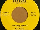 Don Duncan-Somethin' Special/Dreams Come True 1959 Venture 45 CT Rockabilly HEAR