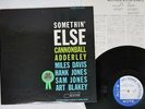 CANNONBALL ADDERLEY SOMETHIN' ELSE BLUE NOTE LNJ-80064 Japan VINYL LP