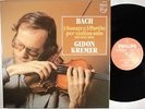 GIDON KREMER Bach Compl. Solo Violin Sonatas, Partitas PHILIPS 3 LPs 6769053