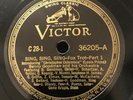 SWING JAZZ 78 BENNY GOODMAN Sing Sing Sing Victor 36205 Original 12” in E / E+