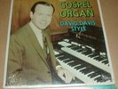 Vtg Nice Gospel Organ David Davis AA Allen Revival Orange Vinyl LP Record rare