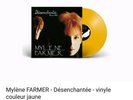Mylène FARMER - Désenchantée - vinyle couleur jaune