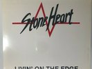 STONE HEART Livin On The Edge NEW SEALED Dallas HAIR METAL Private Press LP Rock