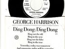 GEORGE HARRISON - Apple 1879 - Ding Dong;  Ding Dong - VG+ ROCK DJ 45 w/pic slv