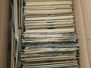 WELL OVER 150 7 INCH VINYL RECORDS - BOX 14