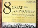 Boston Symphony Munch Monteux RCA LSC 6902 SD Living Stereo 8 LP box Symphonies
