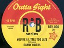 DANNY OWENS You're A Little Too Late / BENNY SPELLMAN Ammerette 7