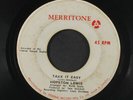 HOPETON LEWIS: Take It Easy / Why Must I Cry 45 (Jamaica, light lbl wear)