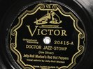 Jelly-Roll Morton's Red Hot Peppers / Dixieland Jug Blowers VICTOR 20415 E- 78