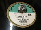 CHARLES AZNAVOUR 78 rpm 