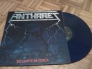 ANTHARES No Limite Da Forca LP REISSUE BLUE VINYL BRAZIL ONLY RARE SARCOFAGO NEW