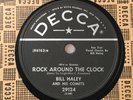1954 Original 78 ROCK AROUND THE CLOCK Bill Haley Comets DECCA 29124 Sleeve M-