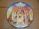 IRON MAIDEN - POWERSLAVE  PICTURE DISC,  PROMO COPY MINT
