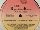 K.P & Rganized Kaos Turn Me Loose EP Very Rare 92 New Orleans Random Rap NM
