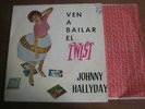 JOHNNY HALLYDAY - Ven a bailar... TRES RARE ESPAGNE PHILIPS EP 1961 PINK LETTERS