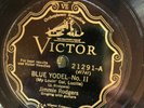 Victor 21291 JIMMIE RODGERS Blue Yodel No.11 1928 country 78 rpm E+