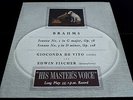 Brahms: Violin Sonatas - Gioconda De Vito / Edwin Fischer **HMV ALP 1282 ED1**