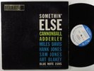 CANNONBALL ADDERLEY Somethin' Else BLUE NOTE 1595 LP NY USA *