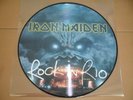 IRON MAIDEN    ROCK IN RIO  vinyl  PICTURE DISC  PROMO  MINT .