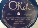 RARE JAZZ 78 Virginia Liston & Clarence Williams Five Okeh 8173 LOUIS ARMSTRONG