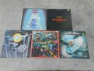 MAHOGANY RUSH-FRANK MARINO-5 LP'S-WORLD ANTHEM-LIVE-IV-CHILD OF THE NOVELTY-NM