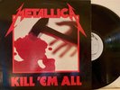 METALLICA - KILL 'EM ALL 1983 LP US 1ST PRESS MEGAFORCE MRI069 THRASH METAL VG+
