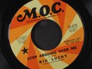 BIG LUCKY: Stop Arguing Over Me / Miss Betty Green 45 (dj, label tear, R&B)