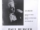 PAUL BURGER - BACH CELLO SUITES NOS 2 & 4 - ARCO 7501 SWISS PRIVATE STEREO LP