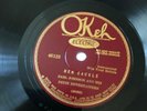COUNTRY EARL JOHNSON DIXIE ENTERTAINERS Okeh 45123HenCackle/Johnson Old Gray E+