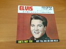 7 INCH SINGLE ELVIS PRESLEY SHE'S NOT YOU JAPAN